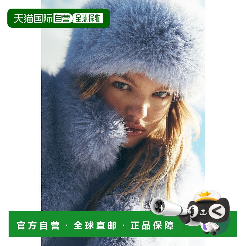 美国直邮Alo Yoga Opulent 仿皮毛 Wintersun 发带 - 冰霜灰