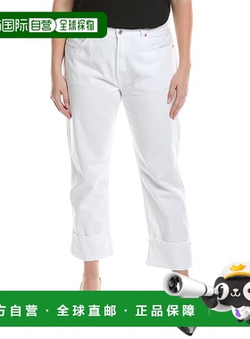 自营 Marina Rinaldi Plus 白色 Istinto Jean - 黑色 美国奥莱直