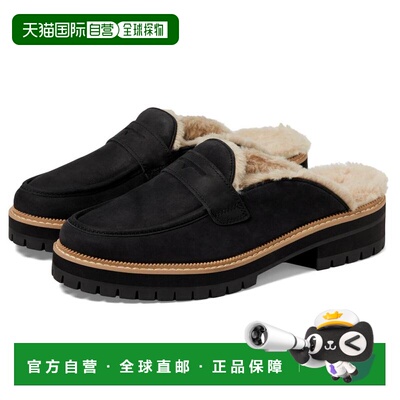 1h可退 【美国直邮】TOMS女士时装单鞋浅口真皮一脚蹬休闲时尚 透