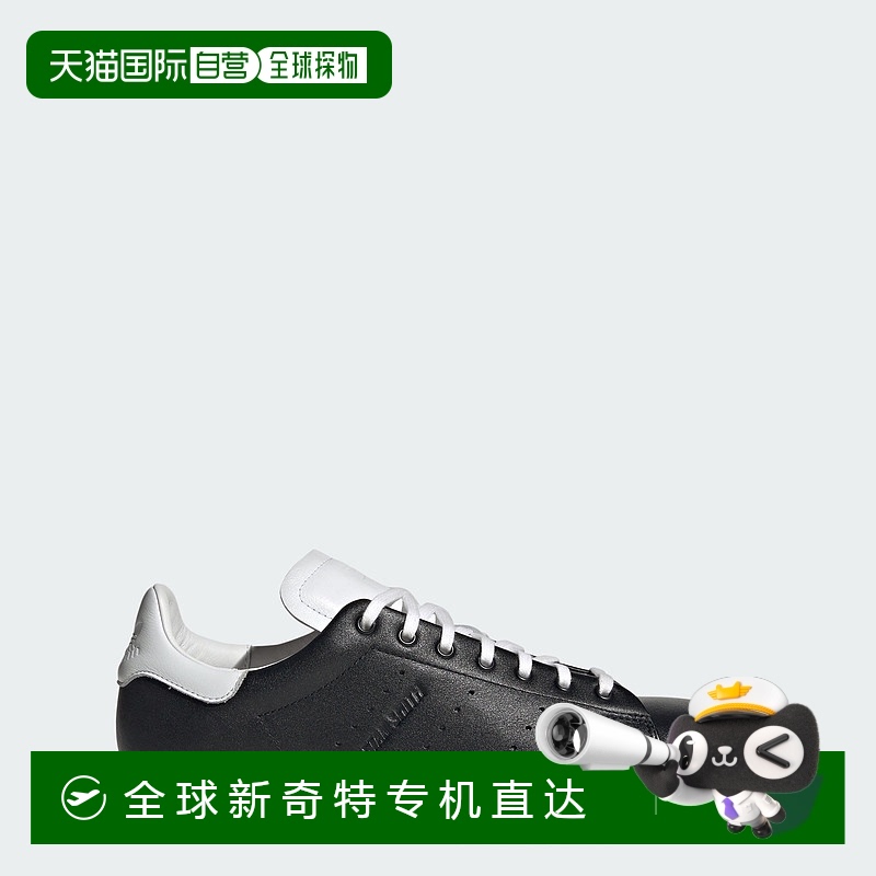 自营 adidas阿迪达斯Stan Smith Lux男鞋-核心黑/核心黑/云白 【