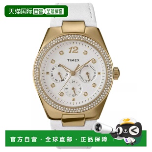 自营Timex Women's Simone Multifunction White Dial Watch - wh