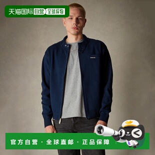 自营 members onlyMen's Iconic Racer Sweater - navy 美国奥莱