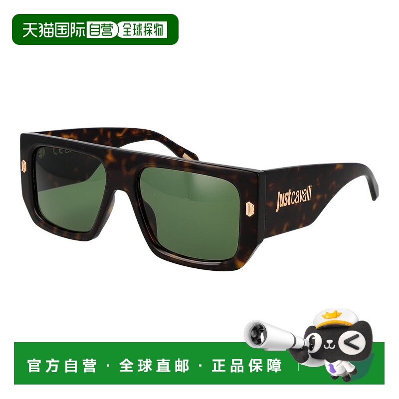 自营Just Cavalli Cellulose Acetate Sunglasses - brown 美国奥