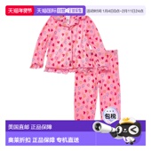 美国奥莱直 Warm Rofe 自营Rene Pajama 2pc Fuzzy multi Set