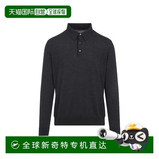 自营 美国奥莱直发 kiton灰色羊毛Polo衫 灰色