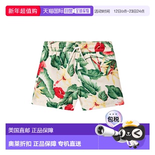 自营Janie and Jack Floral Palm Swim Short - multi 美国奥莱直