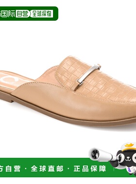 Journee Collection 女式 Rubee 穆勒鞋 - 灰褐色 【美国奥莱】直