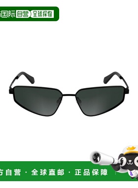 自营Calvin Klein Metal Women Women's Sunglasses - black 美国