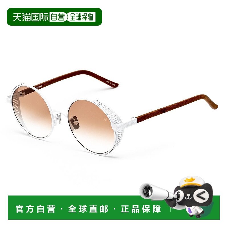 自营 Belstaff Titanium 女士太阳镜 - 白色 美国奥莱直发