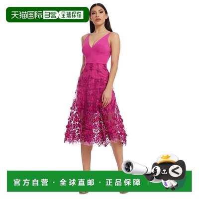 【美国直邮】dress the population 女士 连衣裙收腰