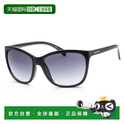 自营Calvin Klein Women's 60mm Black Sunglasses - black 美国