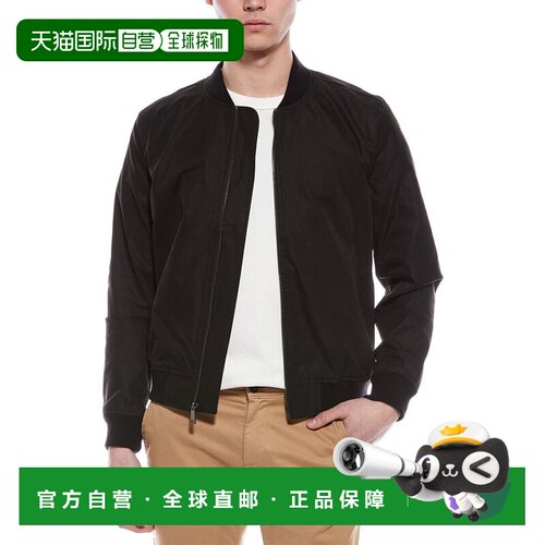 自营7 For All Mankind Bomber Jacket - black 美国奥莱直发