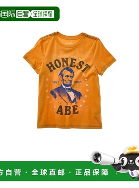 自营Peek Kids Honest Abe T-Shirt - yellow 美国奥莱直发