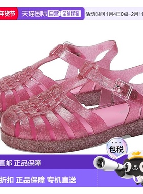自营 mini melissa迷你Melissa Possession闪亮凉鞋儿童美国2亮粉