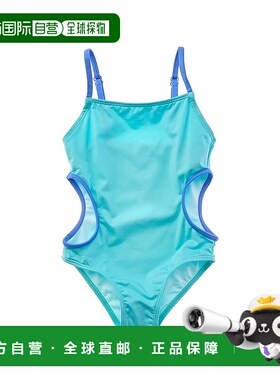 自营 Submarine Circle Back Swimwear - blue 美国奥莱直发