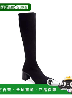 自营Aerosoles Centola Boots Womens Black Square Toe Block He