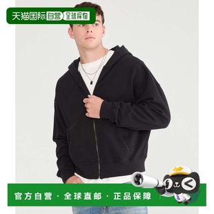 自营Aeropostale Cloud Soft Boxy Full-Zip Hoodie - black 7 美