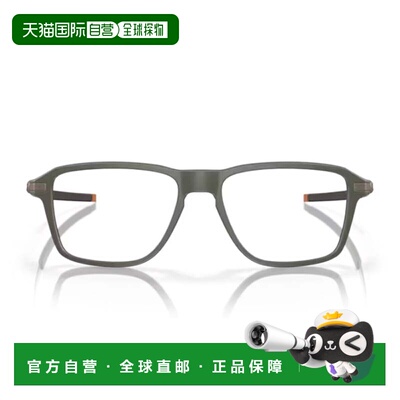 自营oakley绿色OX8166 Wheel House醋酸纤维混纺方形太阳镜-灰色
