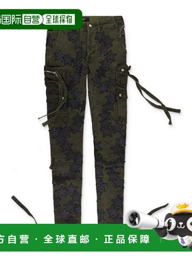自营amiriGreen Chemist Star Tactical Cargo Pants - green 美