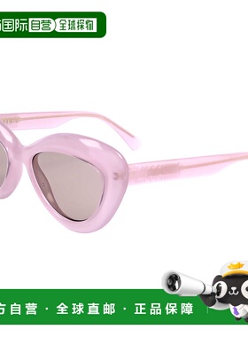 自营 Moschino女式55mm粉红色太阳镜-粉红色 美国奥莱直发