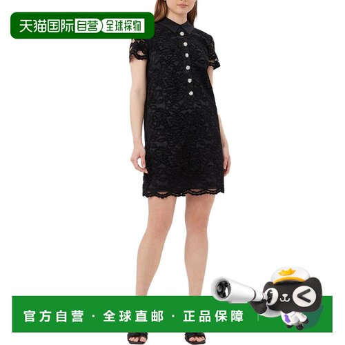 自营Trina Turk Hani连衣裙-黑色 美国奥莱直发