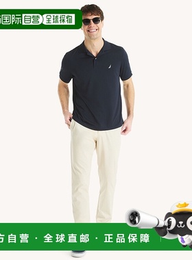 自营 Nautica男式Navtech修身长裤-燕麦片 美国奥莱直发休闲裤