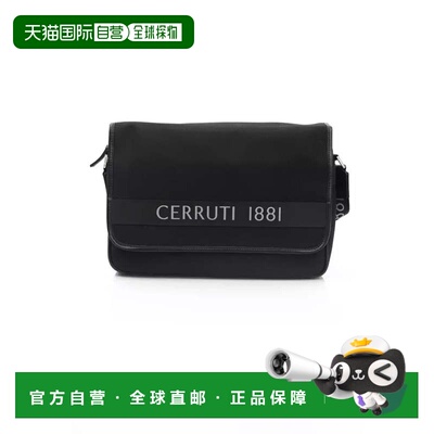 自营Cerruti 1881 Nylon Women Crossbody Men's Bag - black 美