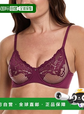 自营Le Mystere Lace Allure Unlined Bra - purple 美国奥莱直发