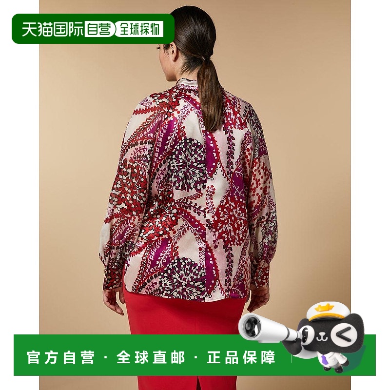 1小时内可退 【美国直邮】marina rinaldi 女士 衬衫真丝