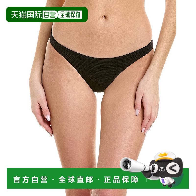 自营 Melissa Odabash Cali 比基尼泳裤 - 黑色 美国奥莱直发
