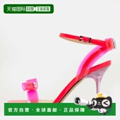 Neon Pink And 自营Mach Pvc Mach Leather Patent French Bow