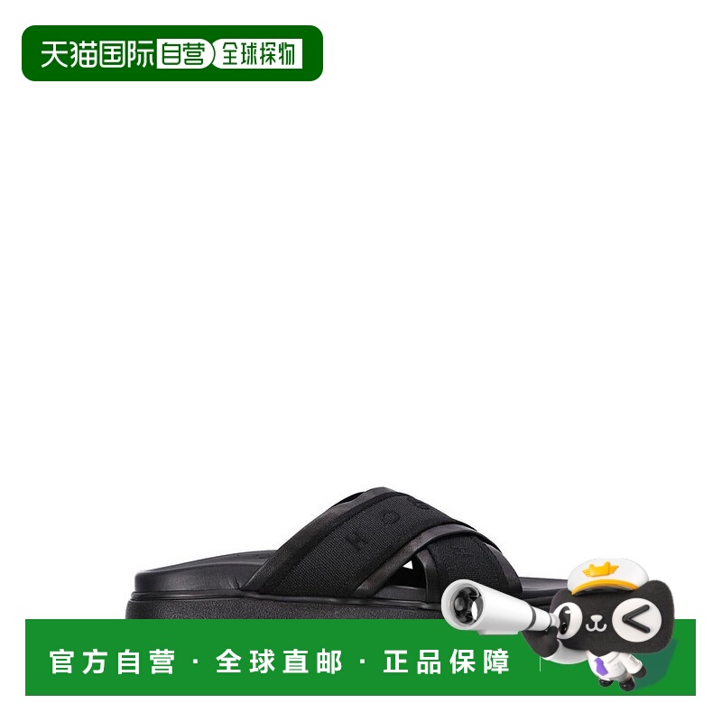 1h可退 香港直邮潮奢 Hogan 女士 厚底拖鞋 HXW6800FO10LE9