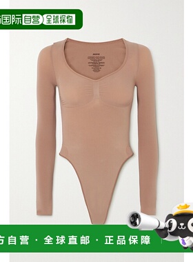 1h可退 香港直邮潮奢 SKIMS 女士 Sculpt Thong - Sienna 无缝长