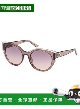自营Guess Resin Women's Sunglasses - beige 美国奥莱直发