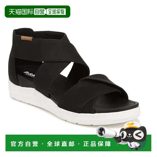 自营Women's Dr. Scholl's Time Off Fun Sandal Black Perforate