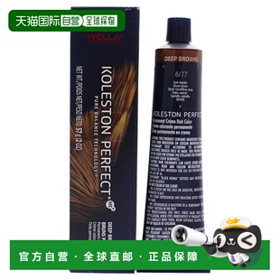 美国直邮Wella威娜男女通用Koleston完美持久染发膏   6 77 Dark
