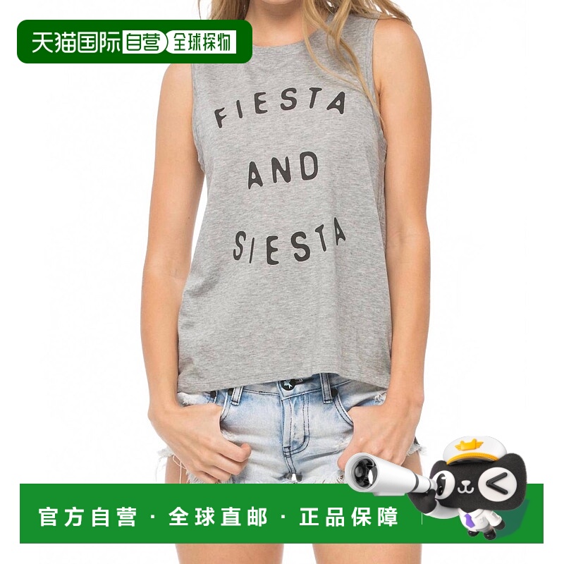 自营south paradeFiesta And Siesta Whitney Muscle Tee In Heat