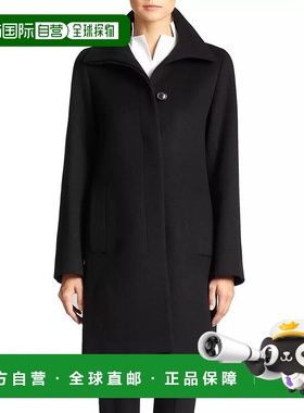 1h可退 【美国直邮】Akris O Neil双层毛呢外套 女装时尚保暖外套