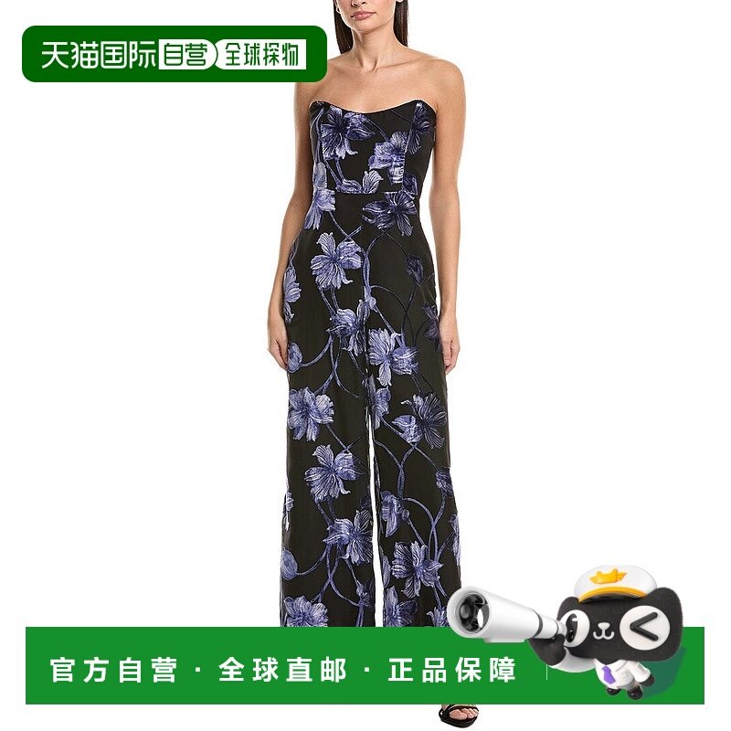 自营Hutch Vienna Jumpsuit - black 美国奥莱直发性感连体裤