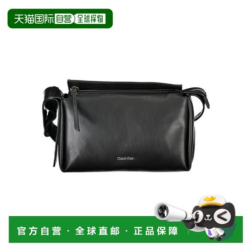 自营Calvin Klein Polyester Women Shoulder Women's Bag - blac