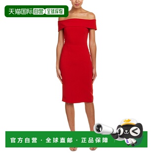 自营 issue new york发行纽约紧身连衣裙-红色 美国奥莱直发