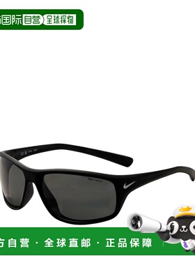 自营Nike Men's 64 mm Black Sunglasses - matte black 美国奥莱