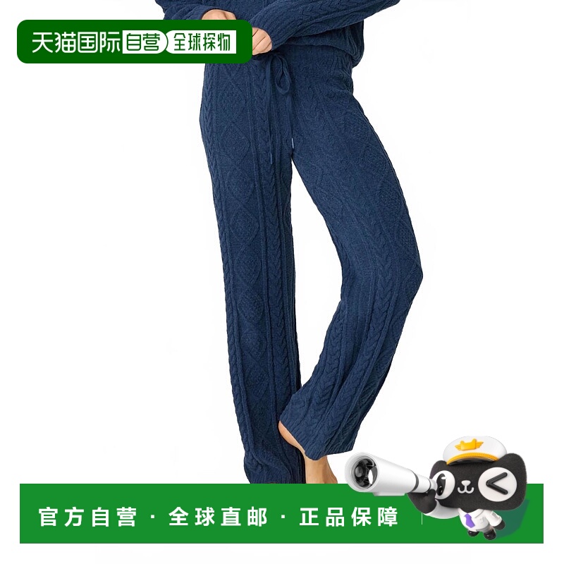 自营pj salvageChenille Cable Lounge长裤在午夜-午夜 美国奥莱