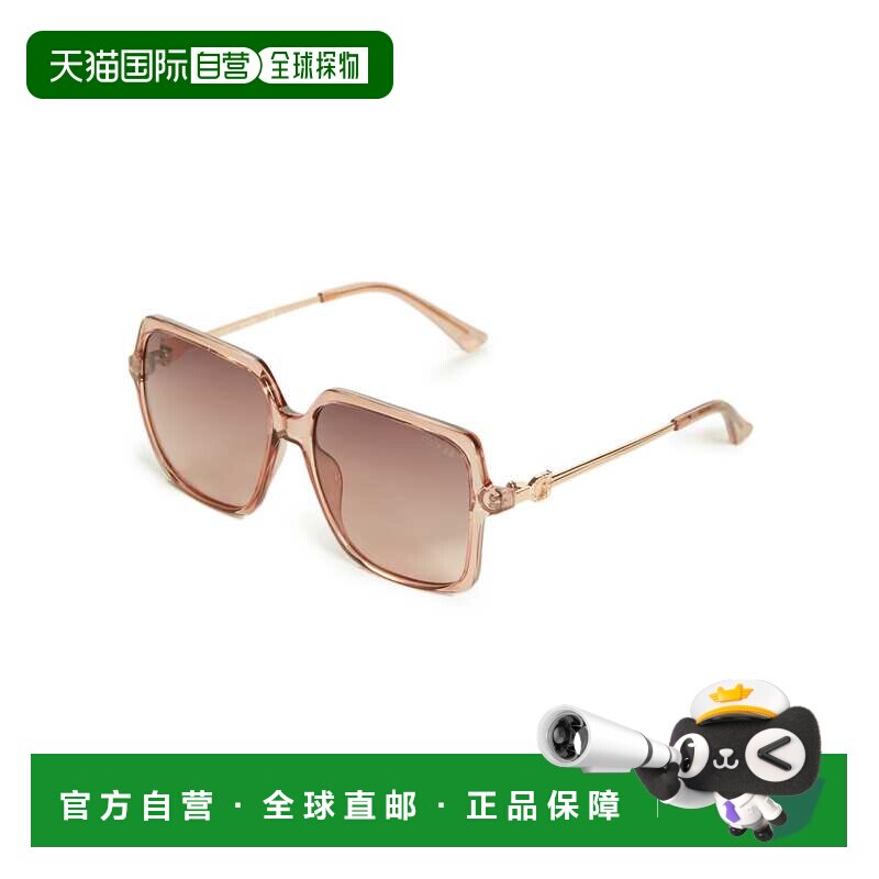 自营guess大方形太阳镜 - 粉红色 美国奥莱直发