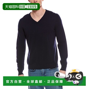 自营Mette Cashmere V-Neck Sweater - Navy 毛衣美国直发奥莱