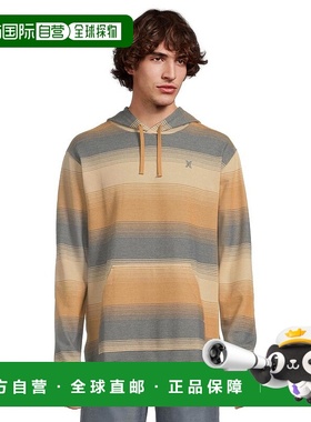 1h可退 【美国直邮】hurley 男士 帽衫运动夹克衫长袖卫衣
