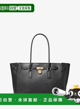 自营michael korsHamilton Moderne Large Leather Tote Bag - bl