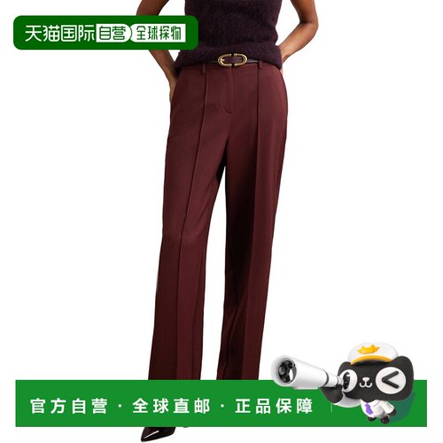 自营Reiss Luisa Casual Trouser - Red 休闲裤美国直发奥莱