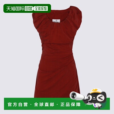 自营 Vivienne Westwood 薇薇恩 韦斯特伍德 女士 酒红色 Ginnie