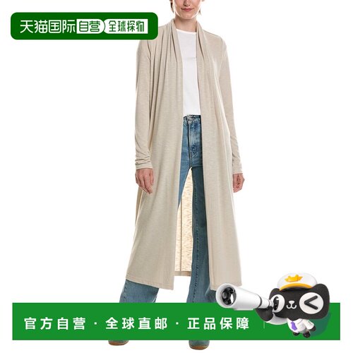 自营michael starsMichael明星Izzy Longline开放式开衫-燕麦 美